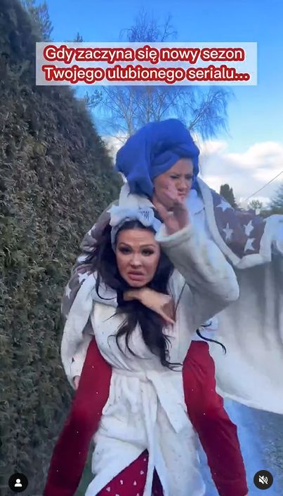 Sylwia Bomba i Ewa Mrozowska