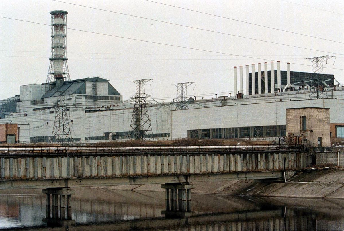 Czarnobylska Elektrownia Atomowa, 1999 r. 