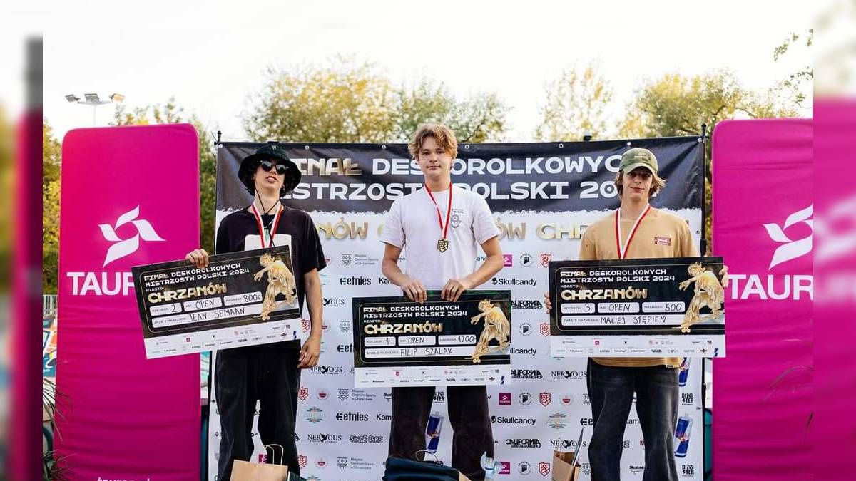 1. Filip Szalak 2. Jean Semaan 3. Maciej Stępień