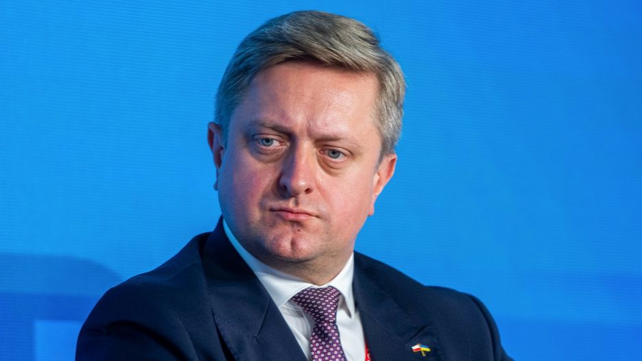 Prezydent Andrzej Duda na Kongresie odbudowy Ukrainy
Fot. Lukasz Gdak/East News, Poznan, 22.09.2023.Kongres odbudowy Ukrainy - Common future. Na terenie Miedzynarodowych Targow Poznanskich.
N/z ambasador Ukrainy w Polsce Wasyl Zwarycz.
Lukasz Gdak