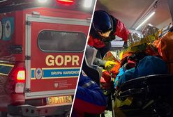 10 akcji ratunkowych w Karkonoszach. "To nie był spokojny weekend"