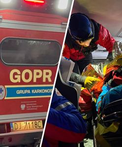 10 akcji ratunkowych w Karkonoszach. "To nie był spokojny weekend"