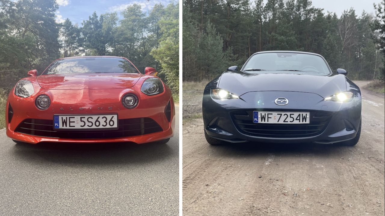 Nie każde auto musi być praktyczne. Alpine A110 i Mazda MX-5 to najlepsze dowody