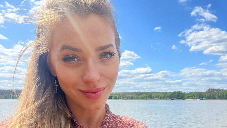 Marcelina Zawadzka w princie w panterę