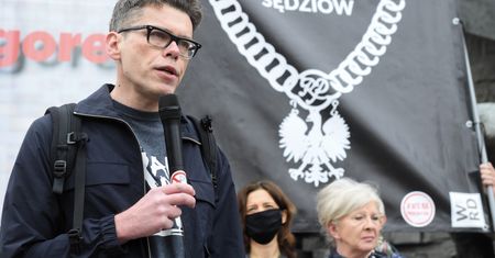 Manifestacja przed Sądem Najwyższym. Igor Tuleya: Niczego nie żałuję