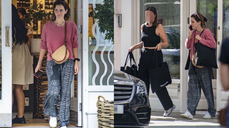 Emma Watson robi zakupy w Londynie