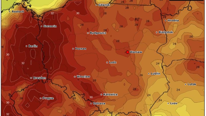 Pogoda. Alerty IMGW. Tropikalny żar i burze