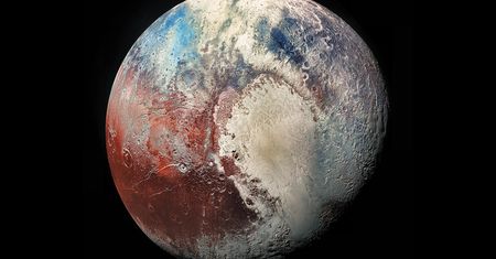 NASA pokazała zdjęcie Plutona w podczerwieni. Jest niesamowity!