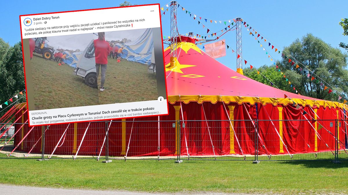 Mieszkańcy Torunia najedli się strachu, Cały szczęście, nikomu nic sie nie stało