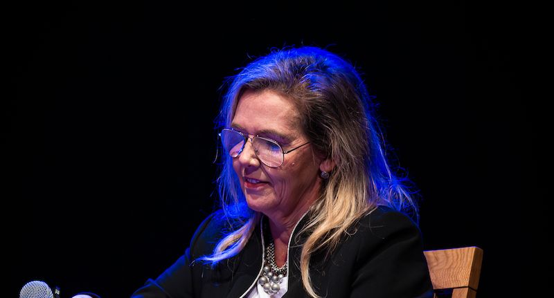 Marianna Dufek prowadzi rozmowy w Teatrze Groteska