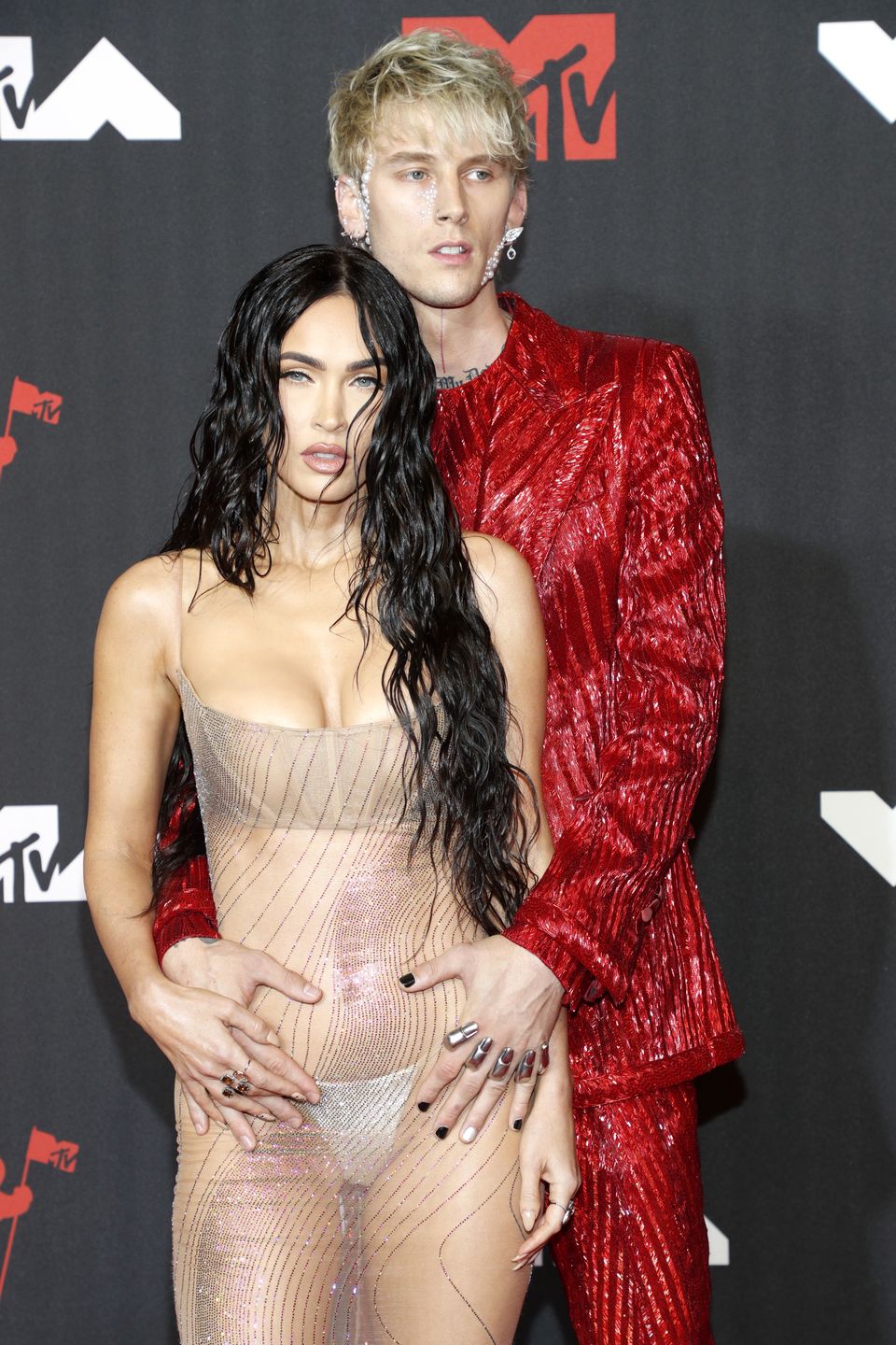Megan Fox i Machine Gun Kelly na gali VMA