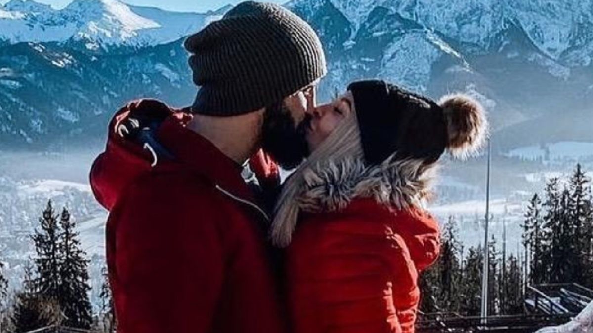 Artur Sowiński z żoną