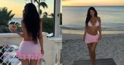 Kylie Jenner celebruje 10-lecie swojego imperium i pręży PODRASOWANY BIUST przy zachodzie słońca (FOTO)