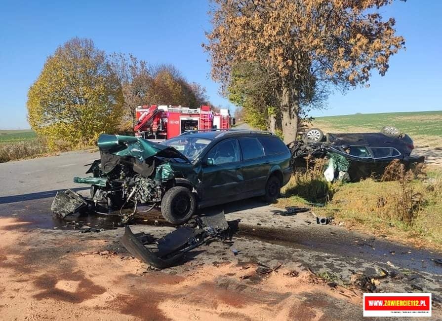 Wypadek w Zawierciu