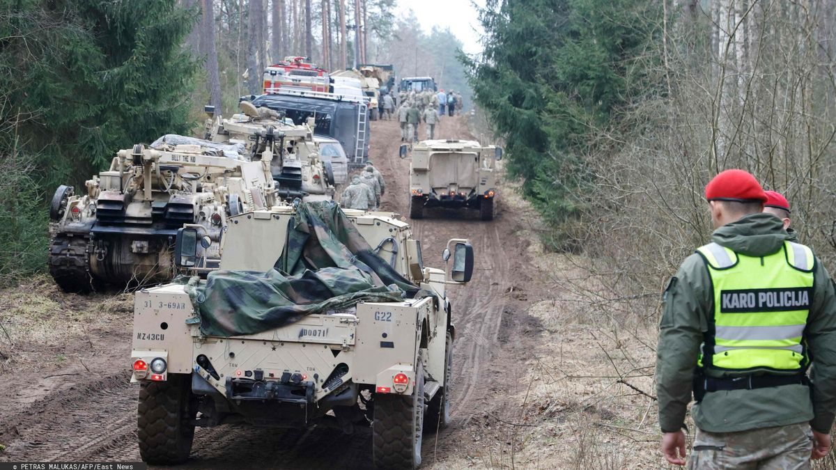 Poszukiwania 4 żołnierzy USA na poligonie w Podbrodziu