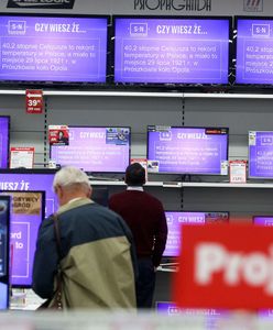 Telewizory są w magazynach. Mogą pojawić się ciekawe oferty