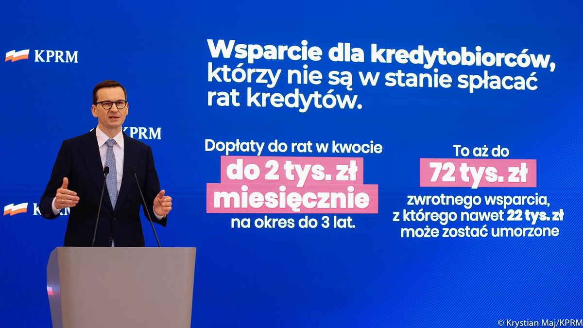 Premier Mateusz Morawiecki