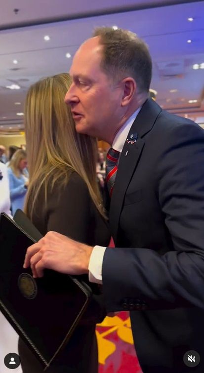 Małgorzata Rozenek i Mark Brzezinski