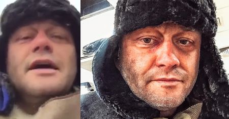 Kuźniar przebrał się za... bezdomnego! Zbierał na jedzenie (FOTO)