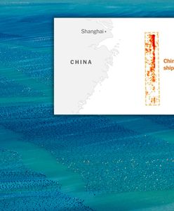 Chiny "po cichu" stworzyły barierę na morzu. W użyciu ponad 1,4 tys. łodzi