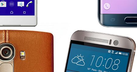 HTC One M9 vs Samsung Galaxy S6 vs Sony Xperia Z3+ vs LG G4 - który jest najlepszy?