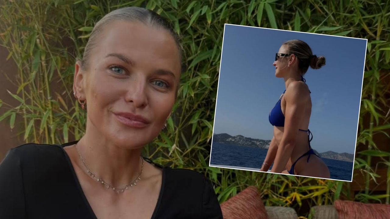 Anna Lewandowska pręży ciało na wakacjach. Tak wygląda w bikini [ZDJĘCIA]