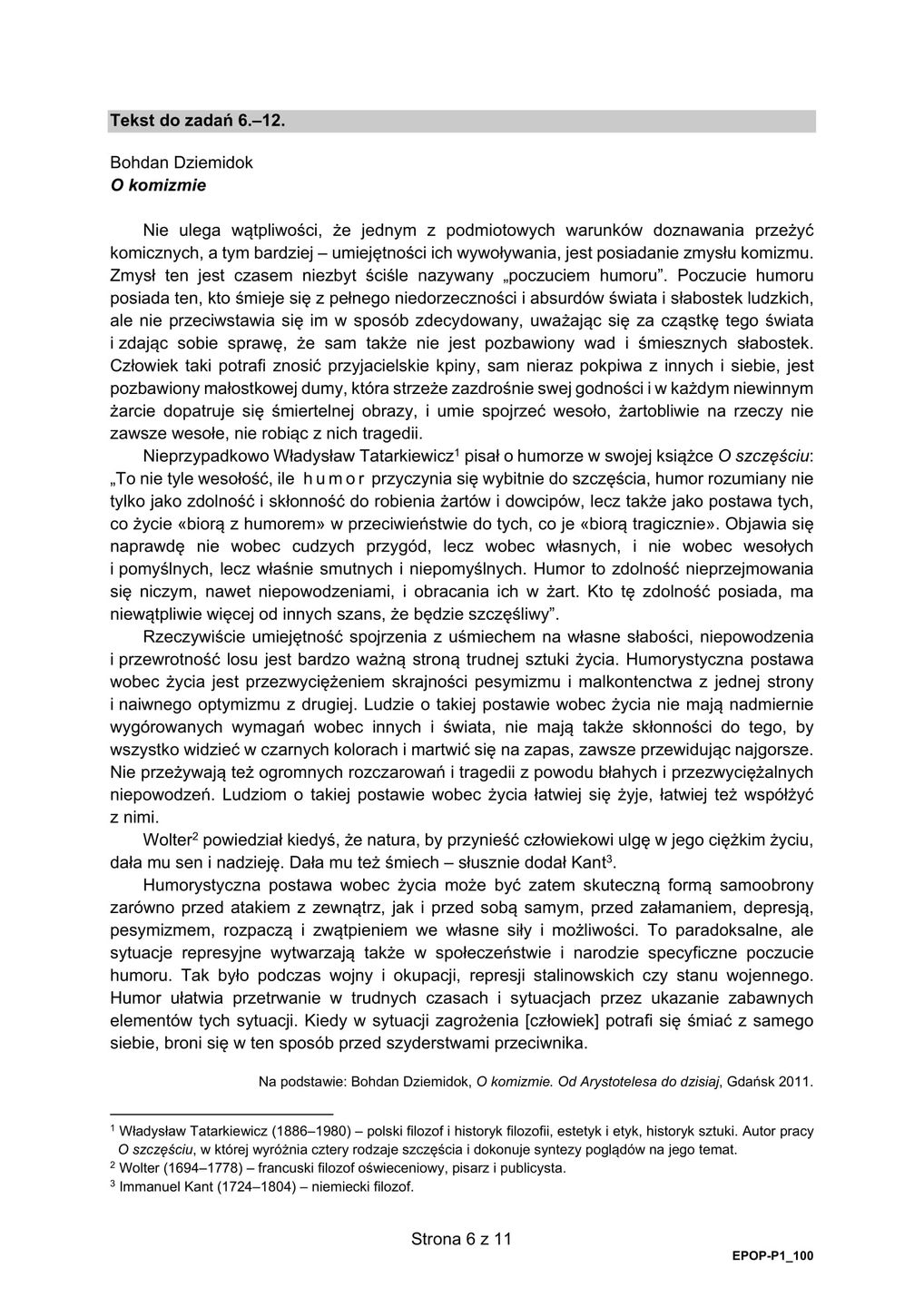 Matura 2021. Arkusze CKE z języka polskiego