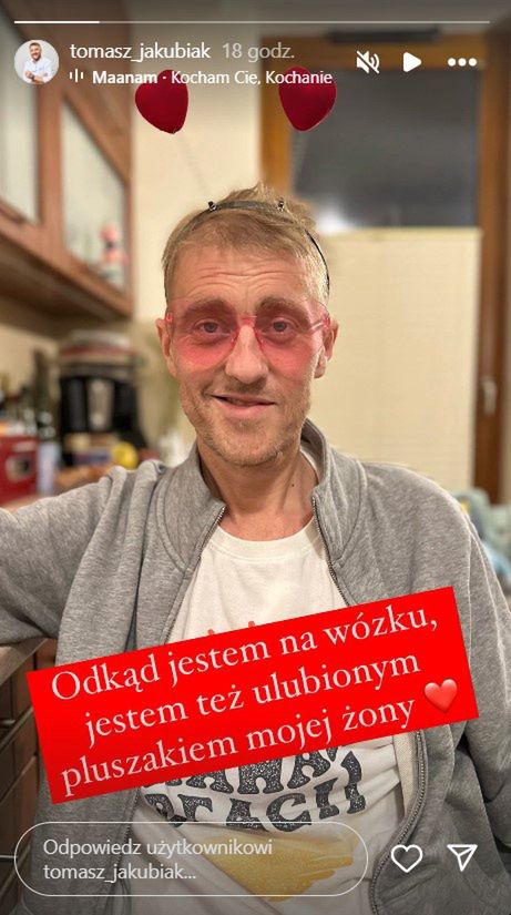 Tomasz Jakubiak zabrał żonę do kina