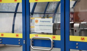 Utrudnienia w metrze w Warszawie