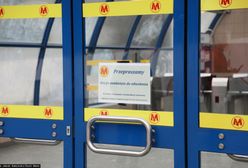 Utrudnienia w metrze w Warszawie