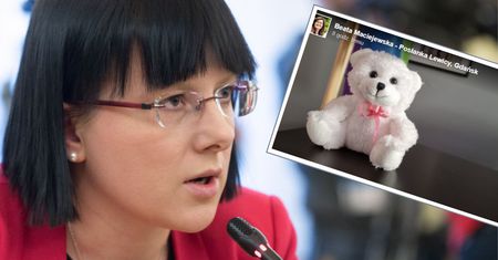 Kaja Godek wysłała posłance Lewicy misia. Jej reakcja ją rozwścieczyła