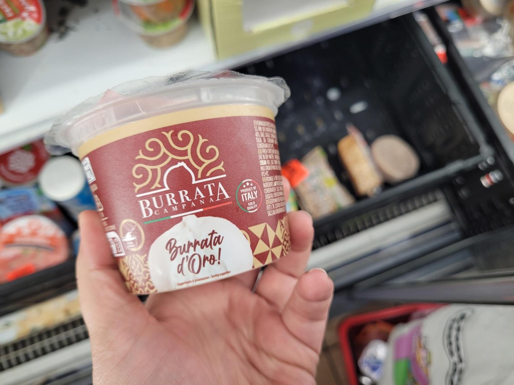 Burrata d’Oro! to jeden z włoskich specjałów