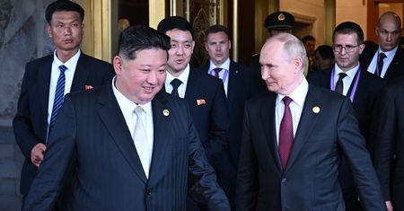 Spięcie między ochroniarzami Putina i Kima. Poszło o temperaturę