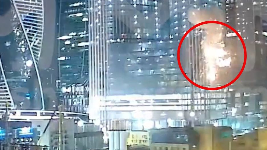 Nowy atak dronów. Eksplozje nad centrum biznesowym Moskwy