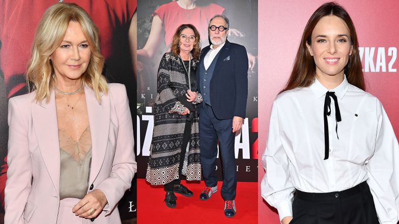 Gwiazdy na premierze filmu "Różyczka 2"