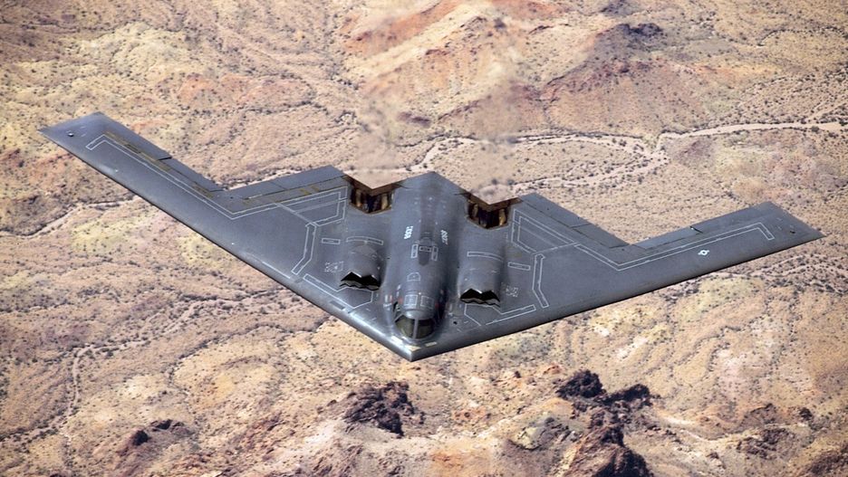 Trudnowykrywalny bombowiec B-2 Spirit - poprzednik B-21 Raider