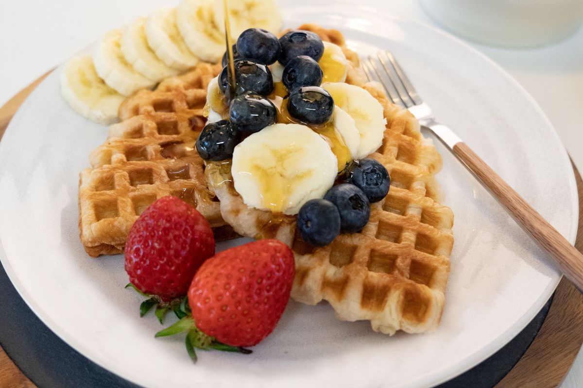 Odkąd odkryłam croffle, zapominam o gofrach. Robię je często na śniadanie