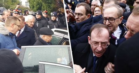 Kaczyński "opuszcza parlament". Wąsik i Kamiński nie weszli