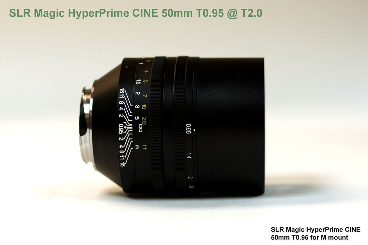 SLR Magic HyperPrime CINE 50mm f/0,95