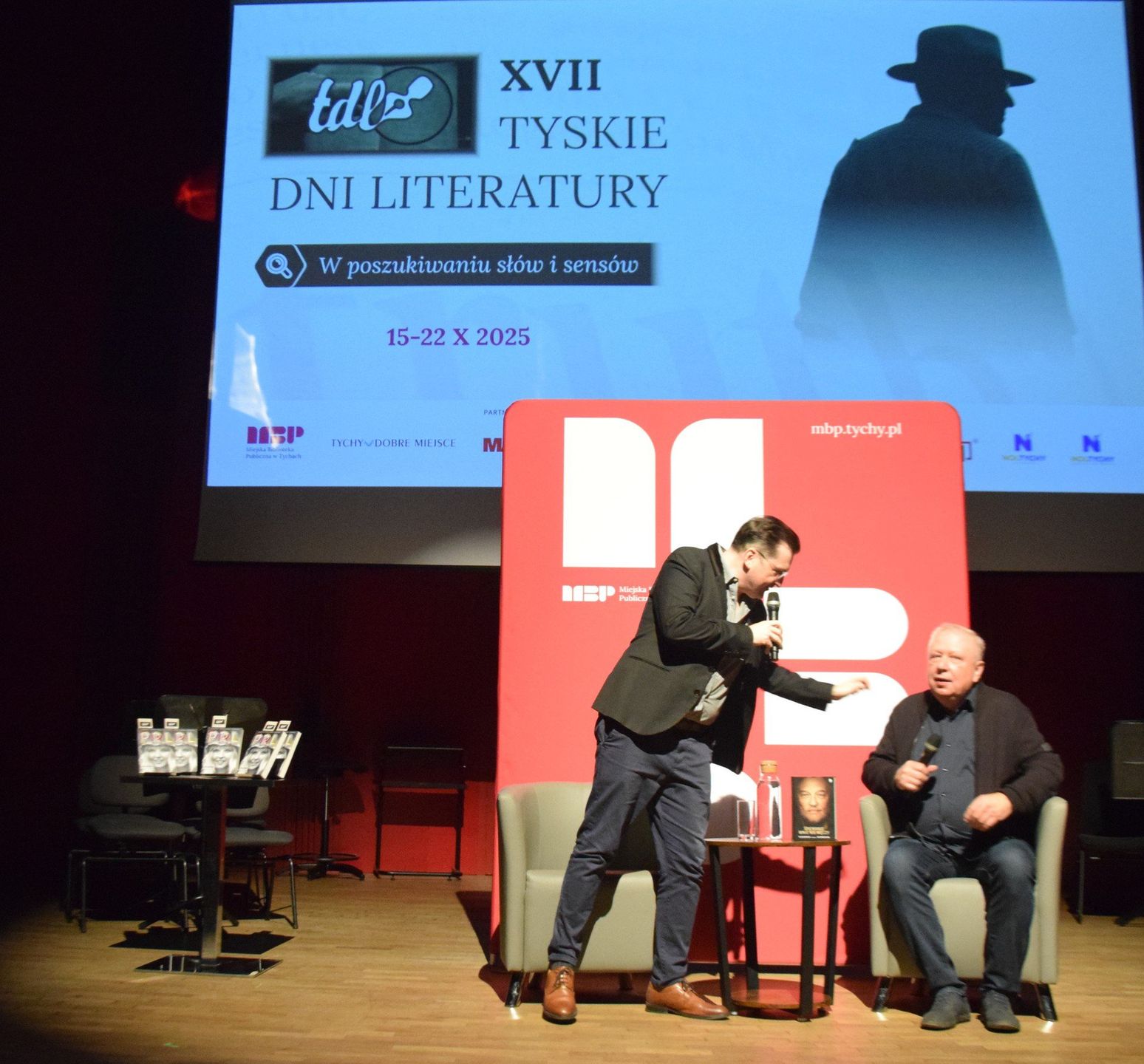 Marek Sierocki na inauguracji XVII Tyskich Dni Literatury