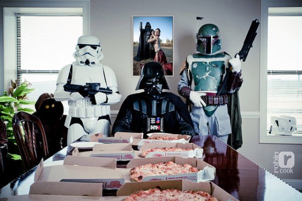 Gwiezdne wojny, pizza i śliczne dziewczyny 5