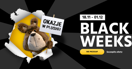 Black Weeks w Plusie i Plushu, czyli czarny piątek trwa aż dwa tygodnie!