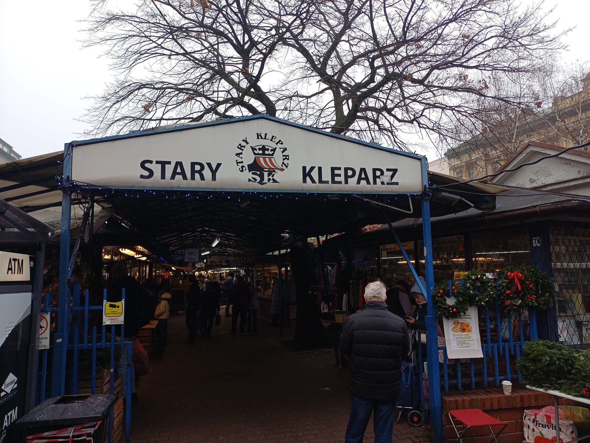 6 grudnia na Starym Kleparzu w Krakowie.