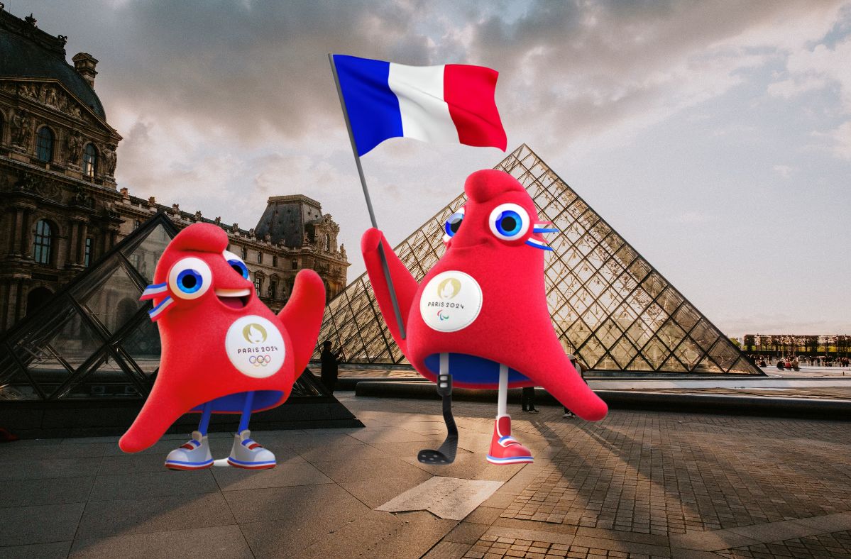 The mascots of the Paris 2024 Olympics remind women of their period.