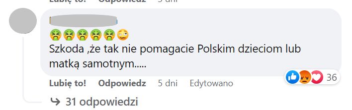 Darmowa odzież dla uchodźców - komentarze