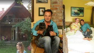 Tak wygląda wiejska chata Piotra Pręgowskiego i jego żony: łoże z palami, piecyk kaflowy i sielankowy ogród (ZDJĘCIA)