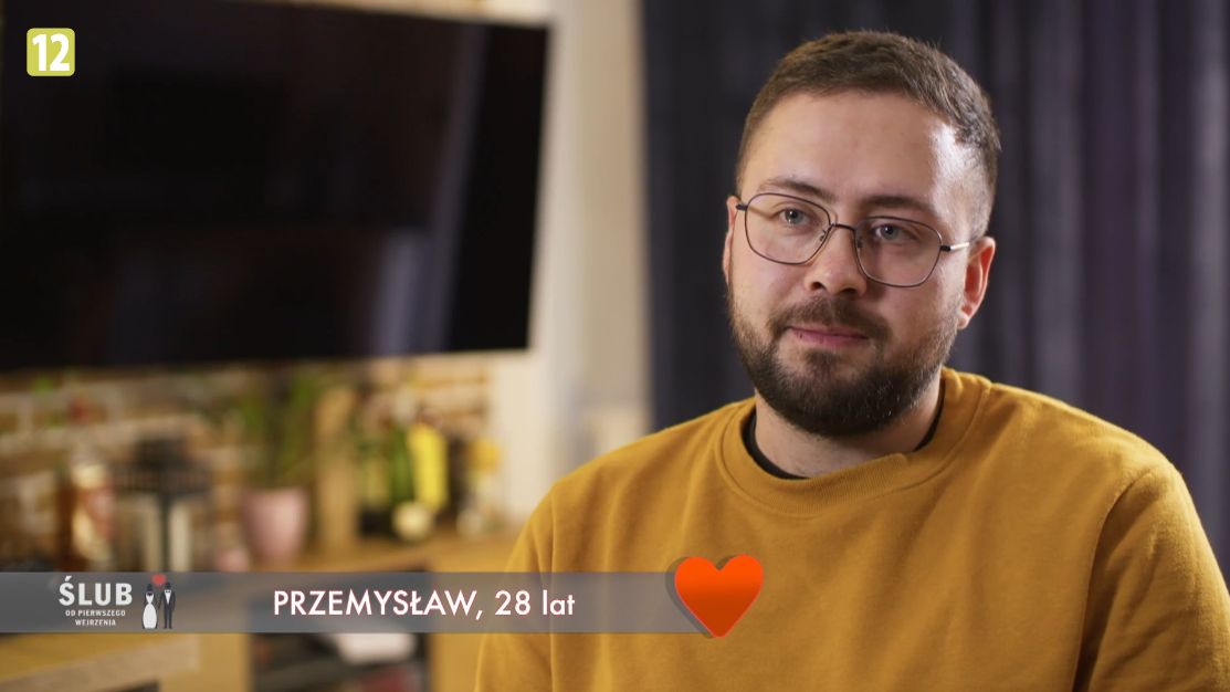Przemysław, nowy uczestnik "Ślubu od pierwszego wejrzenia"