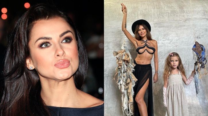 Natalia Siwiec w ogniu krytyki za świecenie golizną w obecności córki