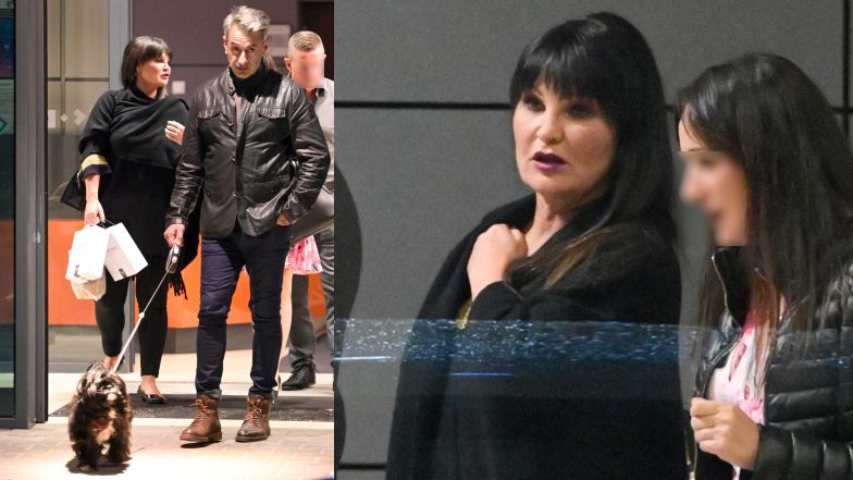 Iwona Pavlović z mężem