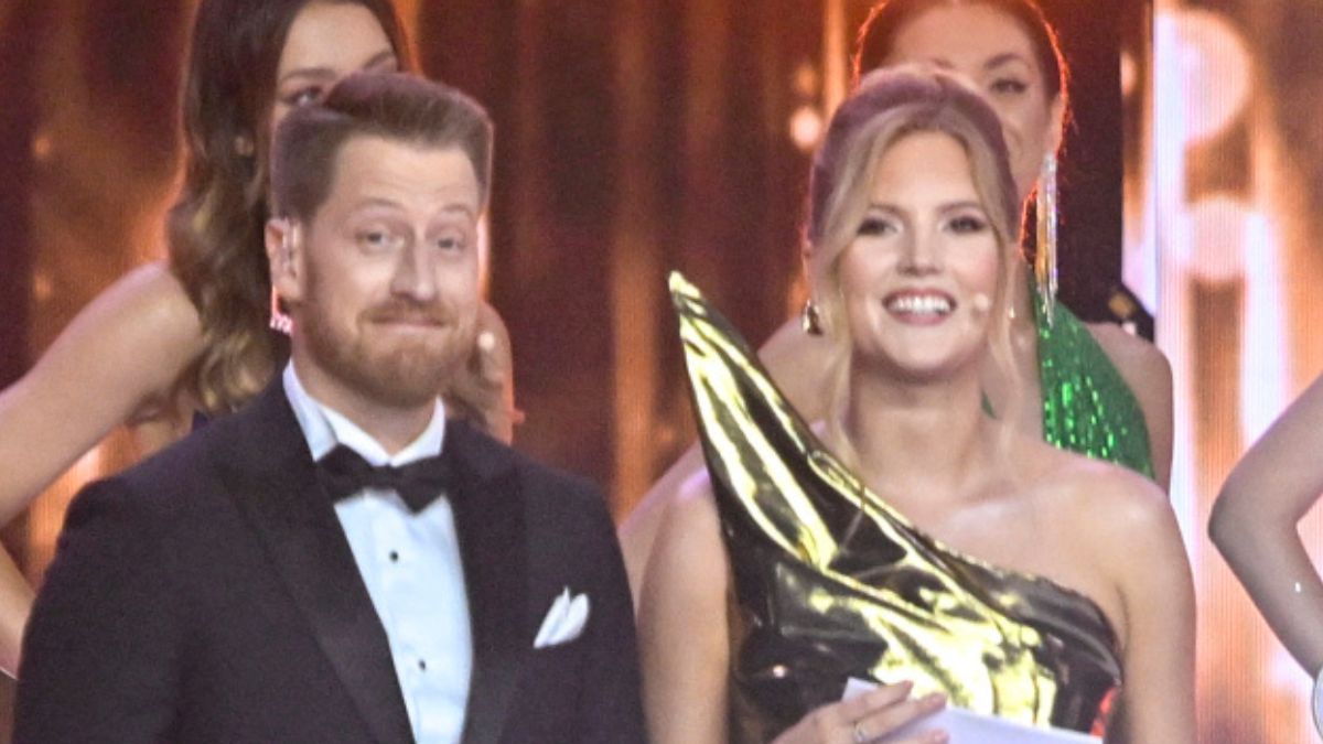 Robert Stockinger i Krystyna Sokołowska